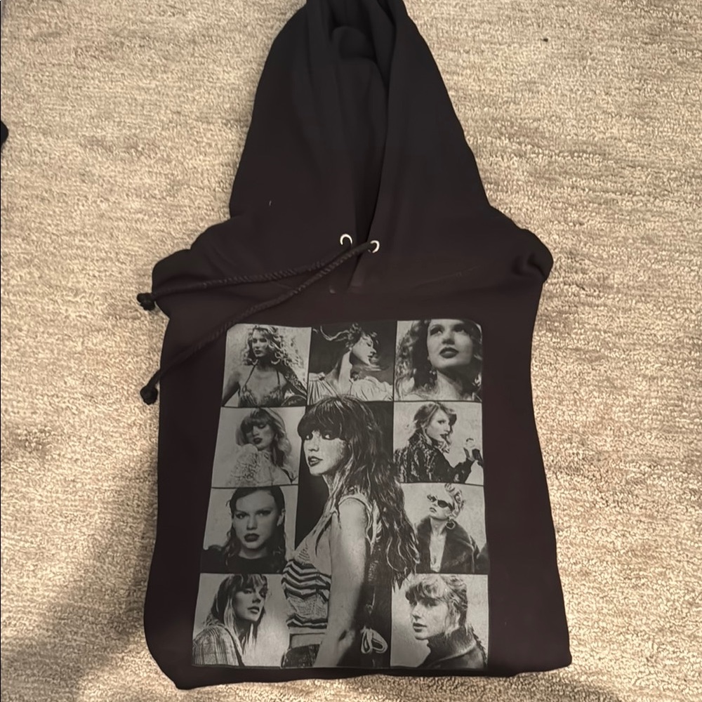 Taylor Swift Era's tour Black hoodie. Purchased @ soldier field show.